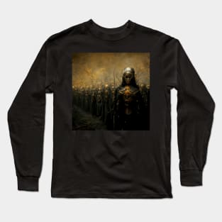 The Army of the Undead | Black and Gold Long Sleeve T-Shirt